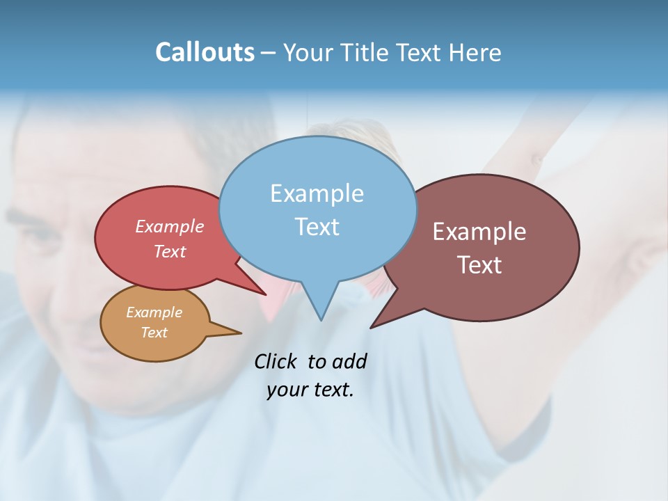 A Man And A Woman Are Looking At The Camera PowerPoint Template