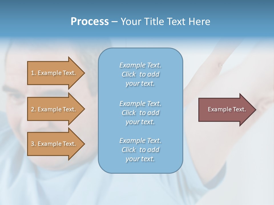 A Man And A Woman Are Looking At The Camera PowerPoint Template