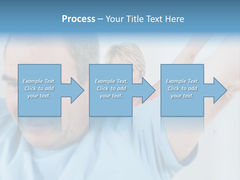 A Man And A Woman Are Looking At The Camera PowerPoint Template