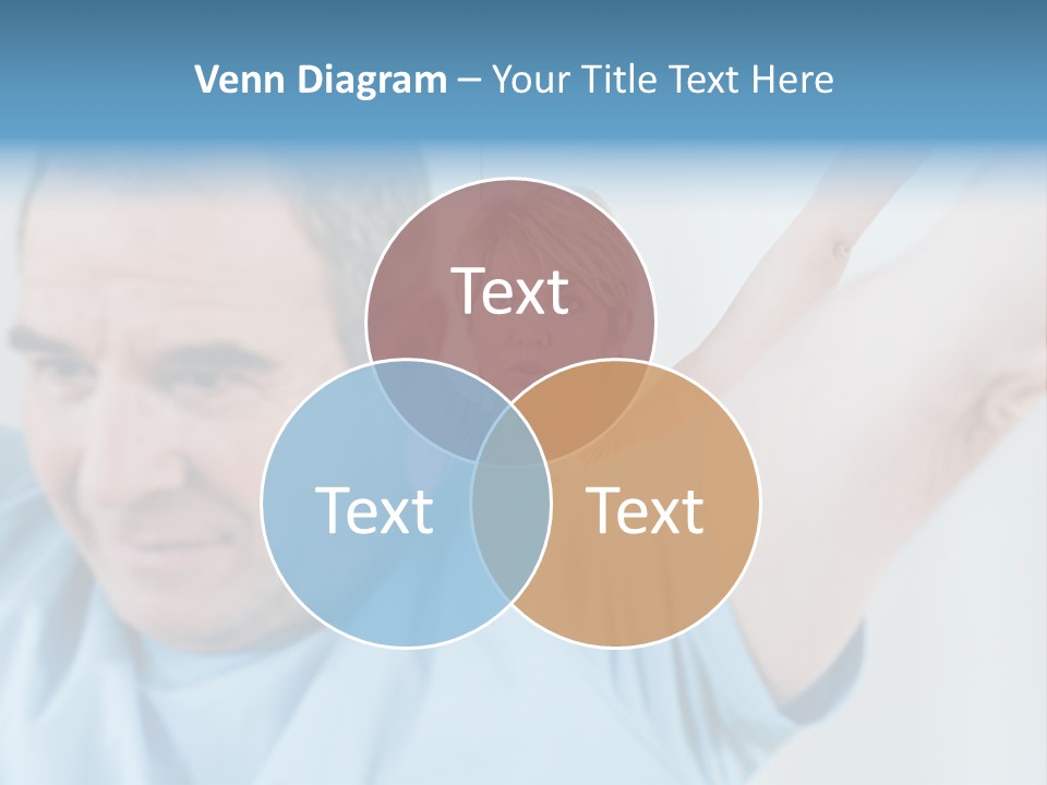 A Man And A Woman Are Looking At The Camera PowerPoint Template