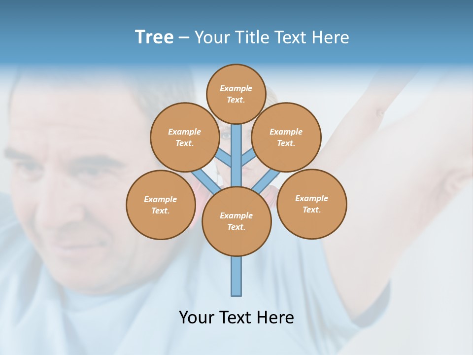 A Man And A Woman Are Looking At The Camera PowerPoint Template