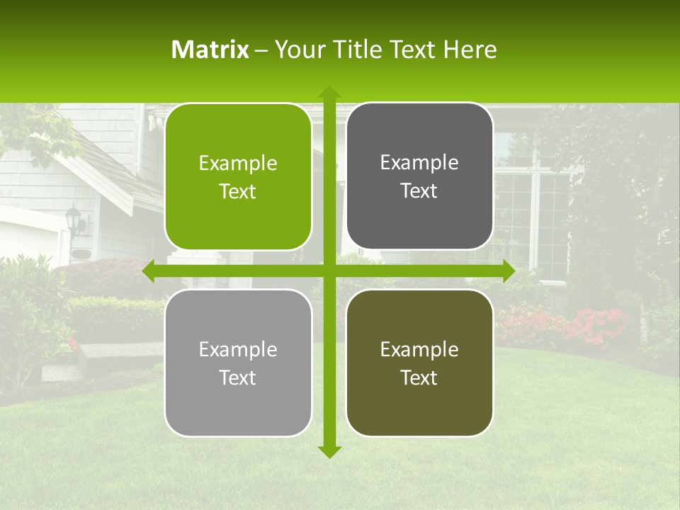 Spring Building Wooden PowerPoint Template