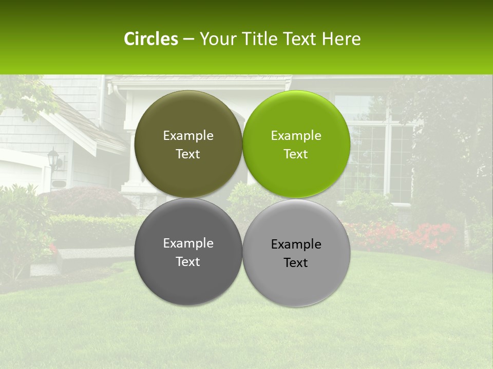 Spring Building Wooden PowerPoint Template