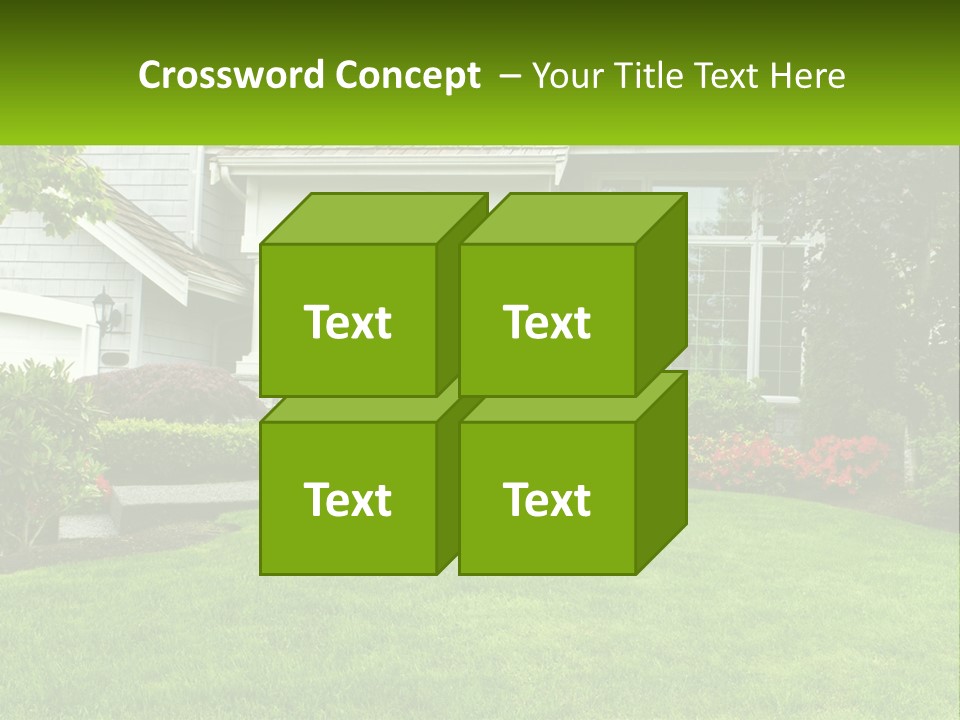 Spring Building Wooden PowerPoint Template
