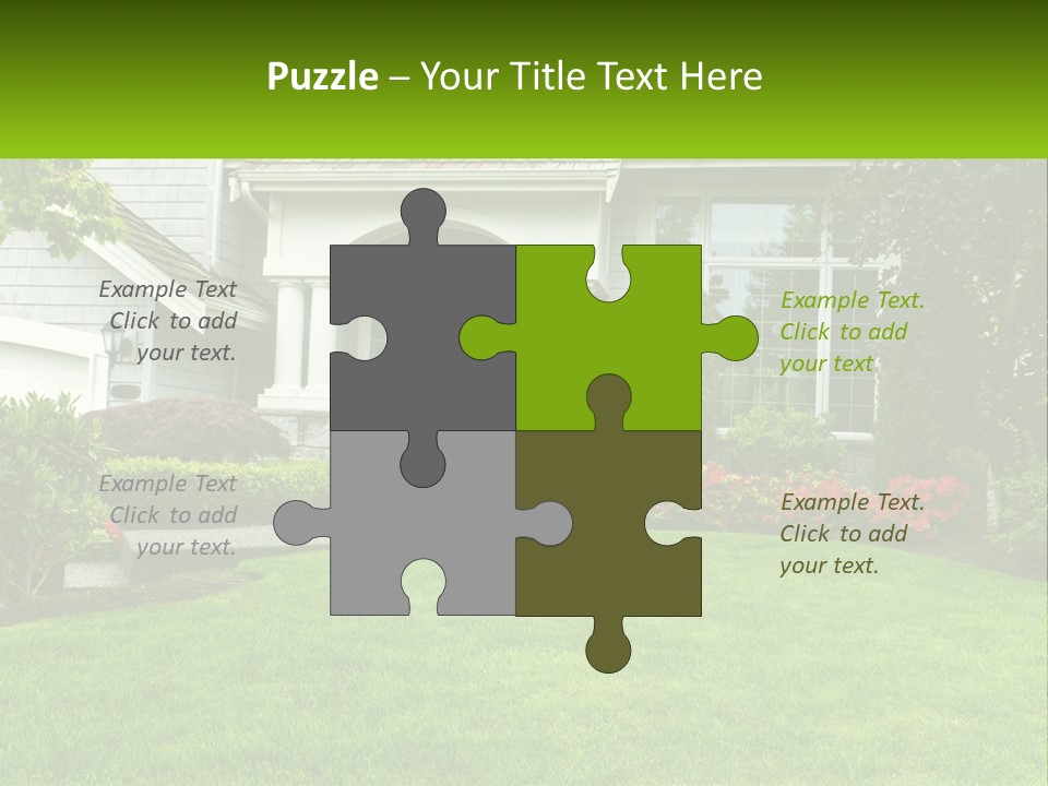 Spring Building Wooden PowerPoint Template