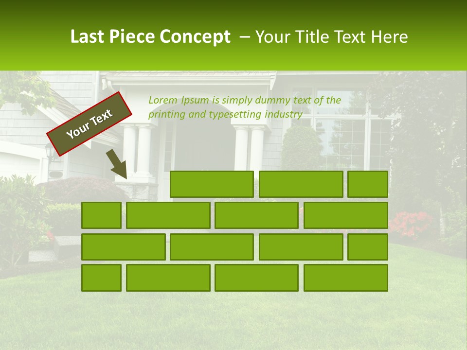 Spring Building Wooden PowerPoint Template