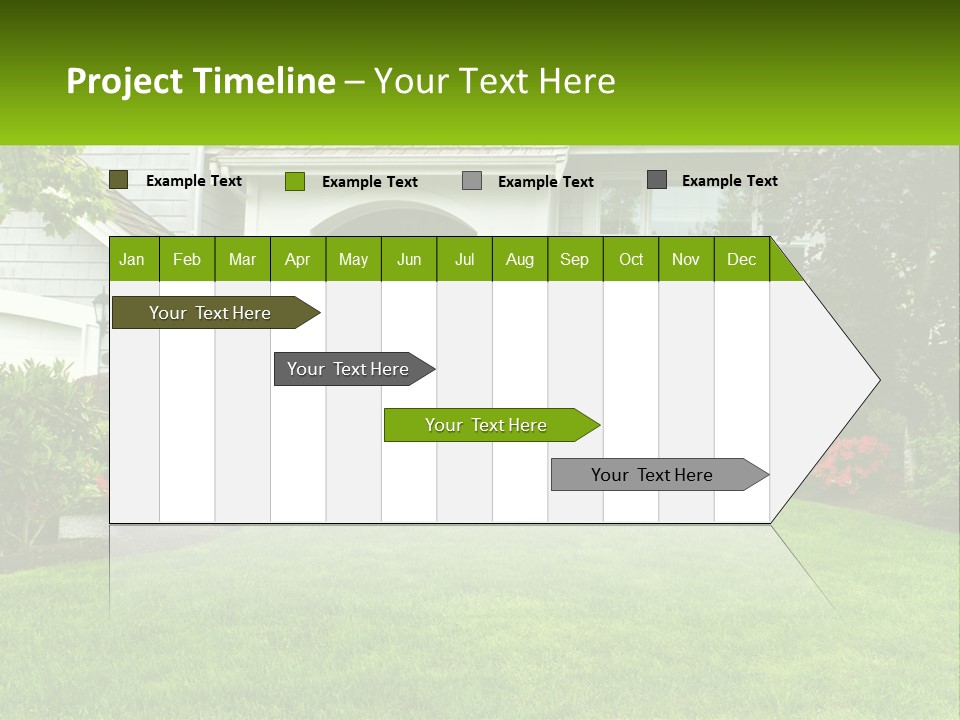 Spring Building Wooden PowerPoint Template