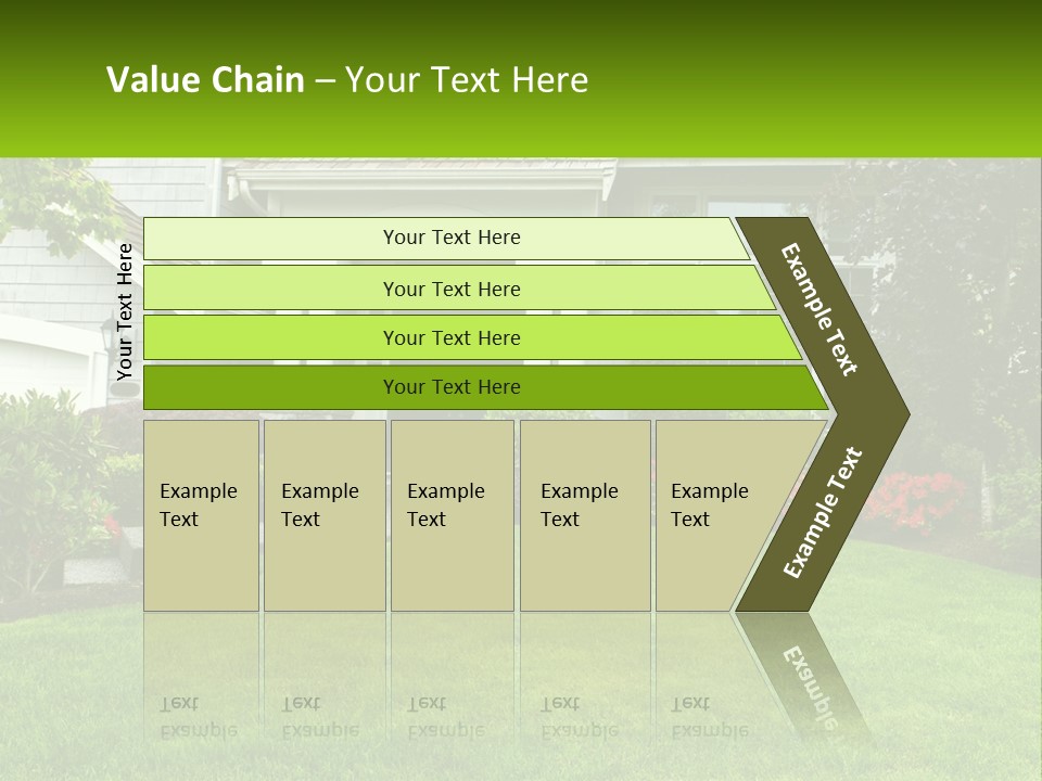 Spring Building Wooden PowerPoint Template