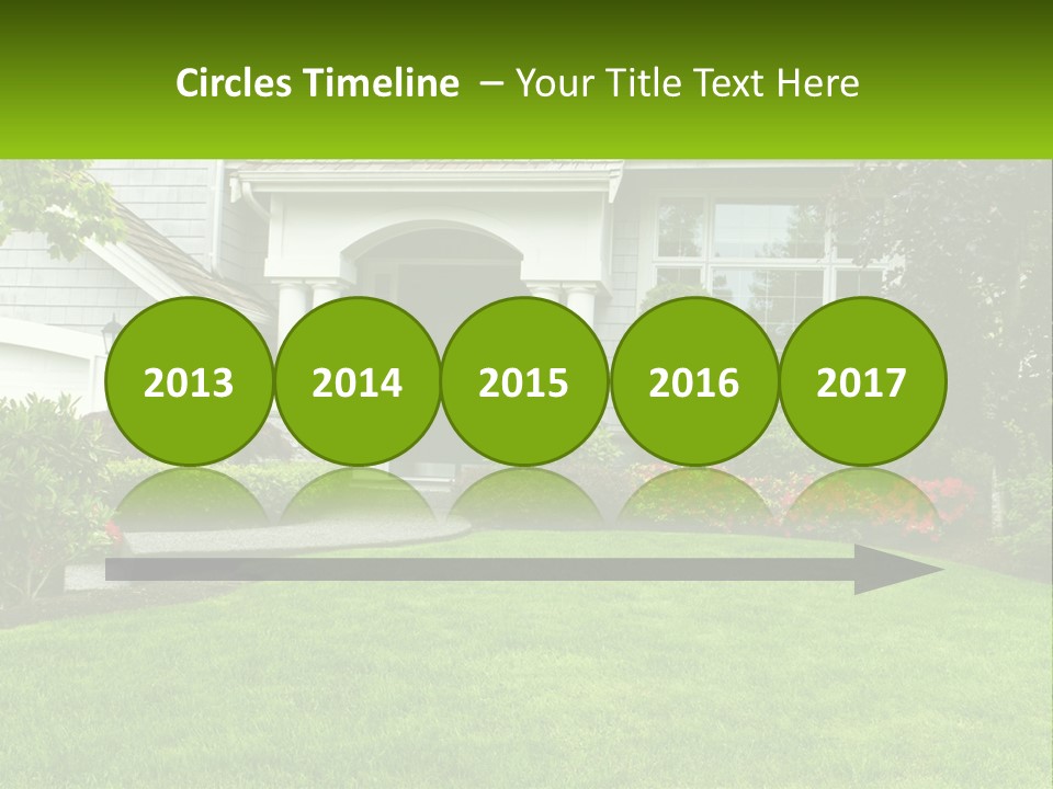 Spring Building Wooden PowerPoint Template