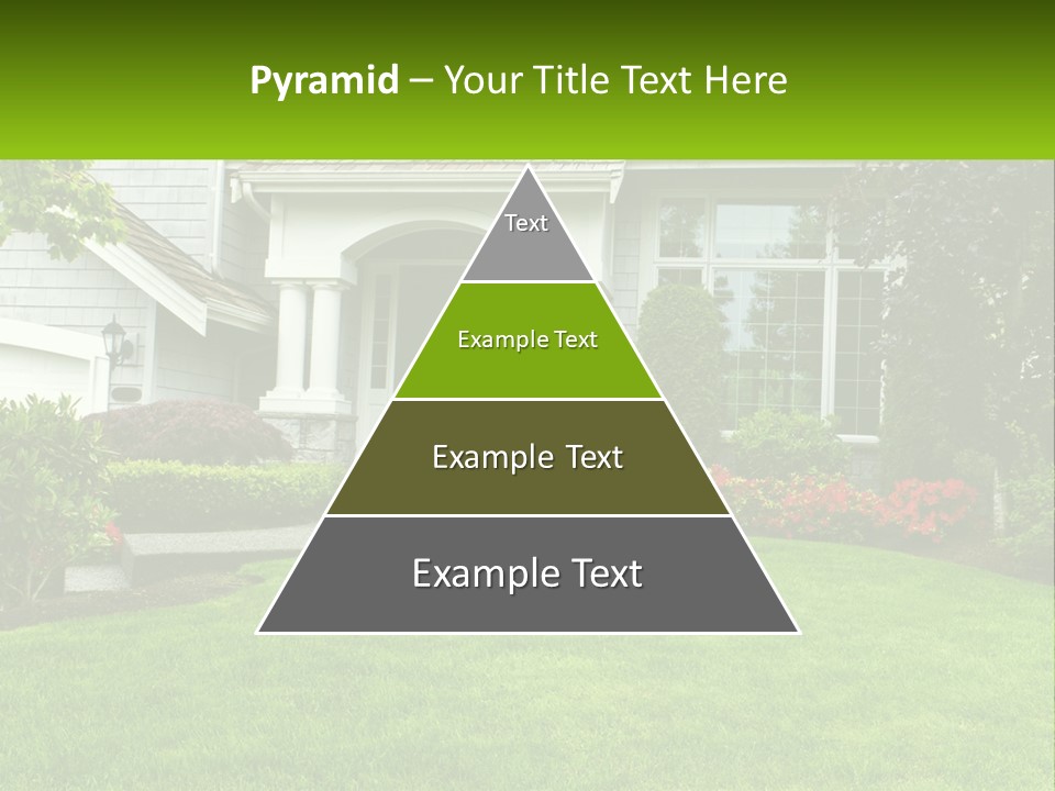 Spring Building Wooden PowerPoint Template