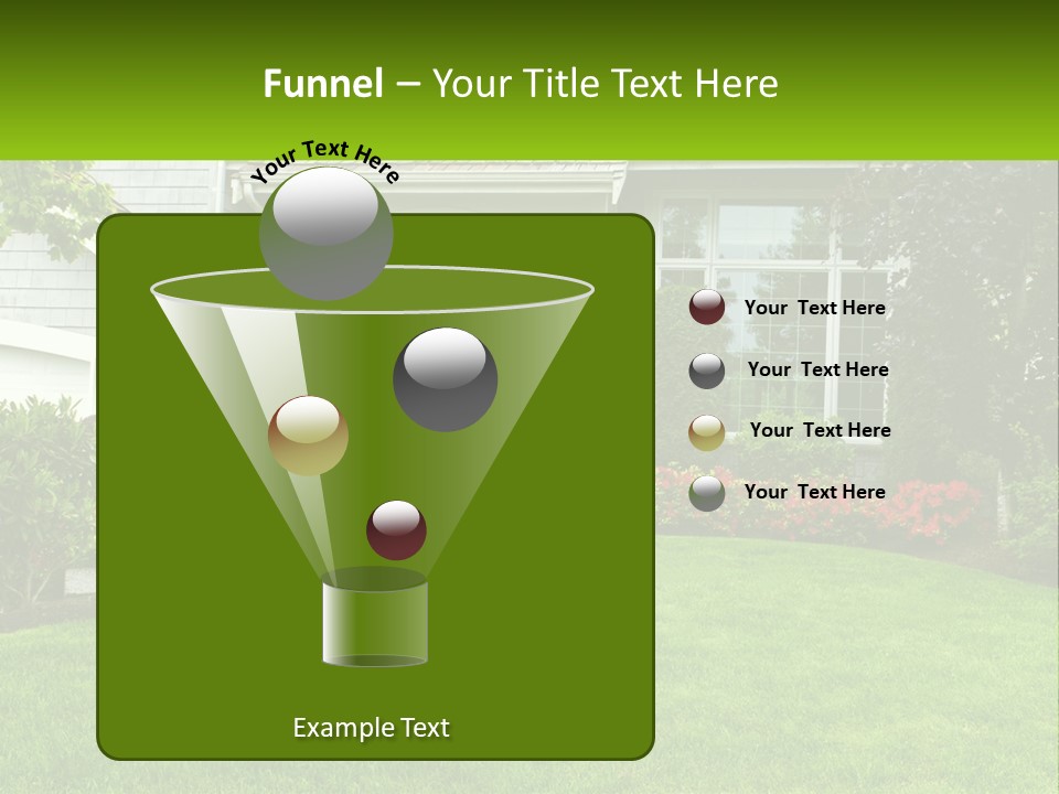 Spring Building Wooden PowerPoint Template