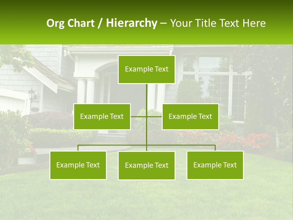 Spring Building Wooden PowerPoint Template