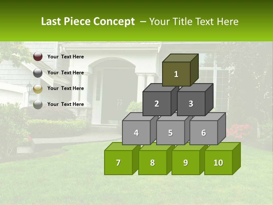 Spring Building Wooden PowerPoint Template