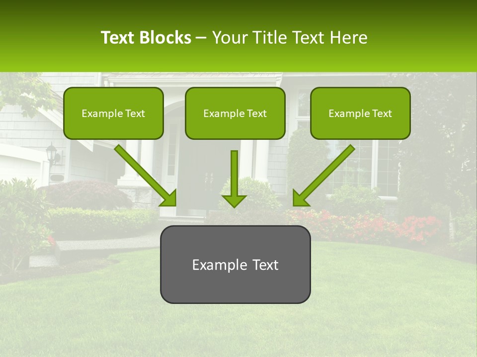 Spring Building Wooden PowerPoint Template