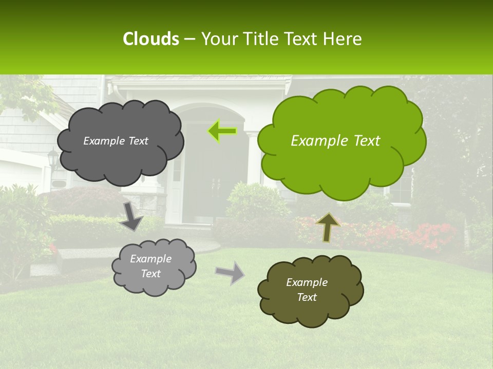 Spring Building Wooden PowerPoint Template