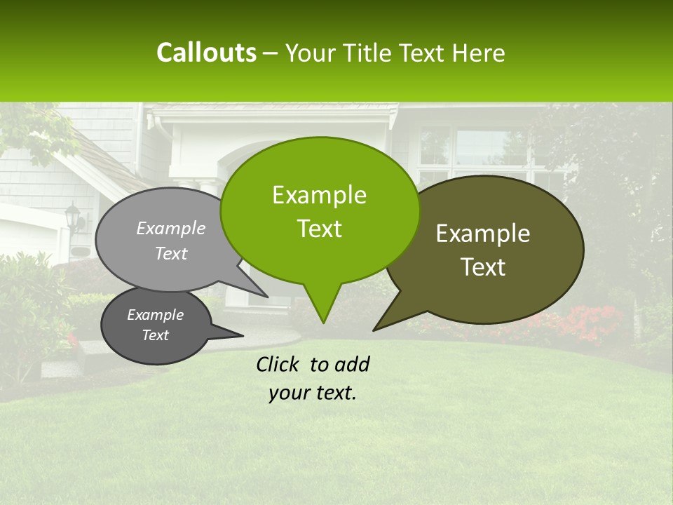 Spring Building Wooden PowerPoint Template