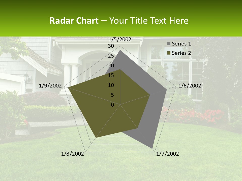 Spring Building Wooden PowerPoint Template