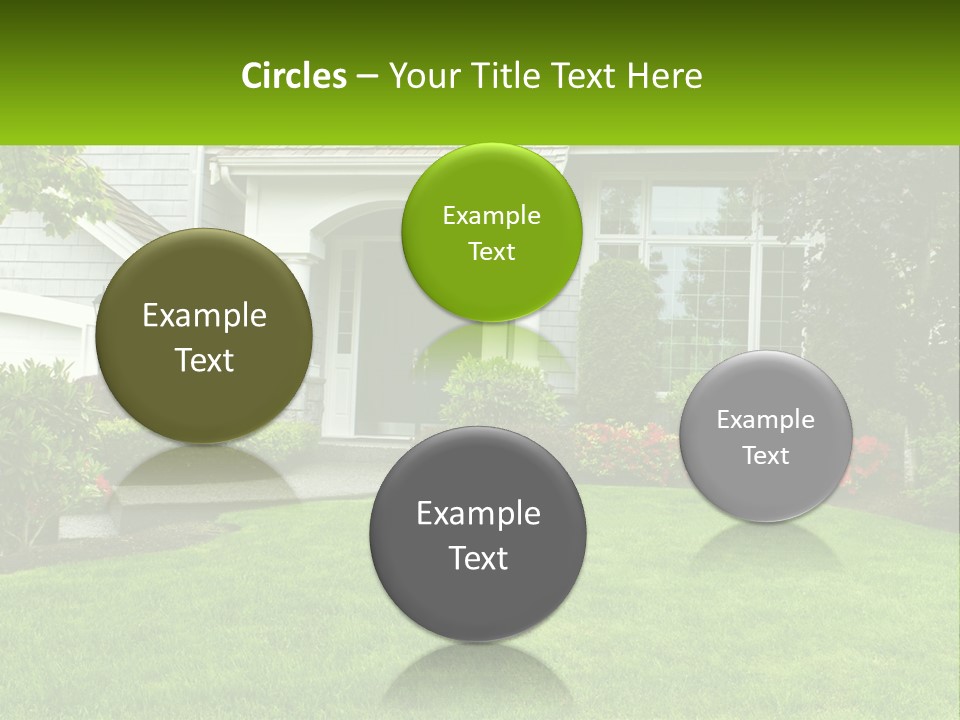 Spring Building Wooden PowerPoint Template