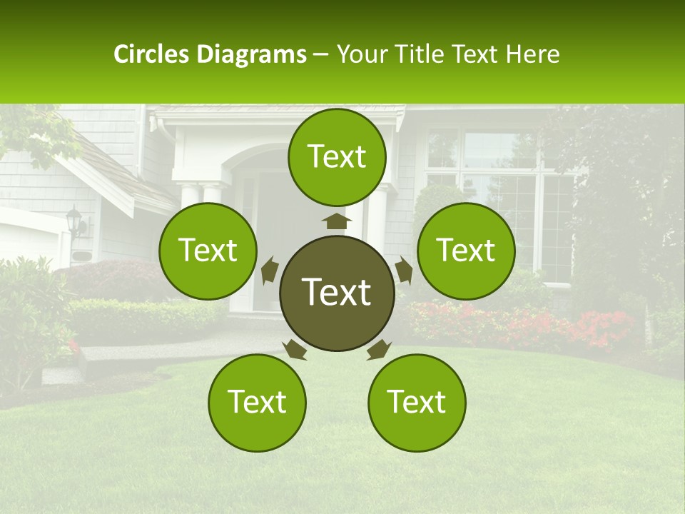 Spring Building Wooden PowerPoint Template