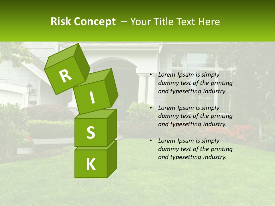 Spring Building Wooden PowerPoint Template