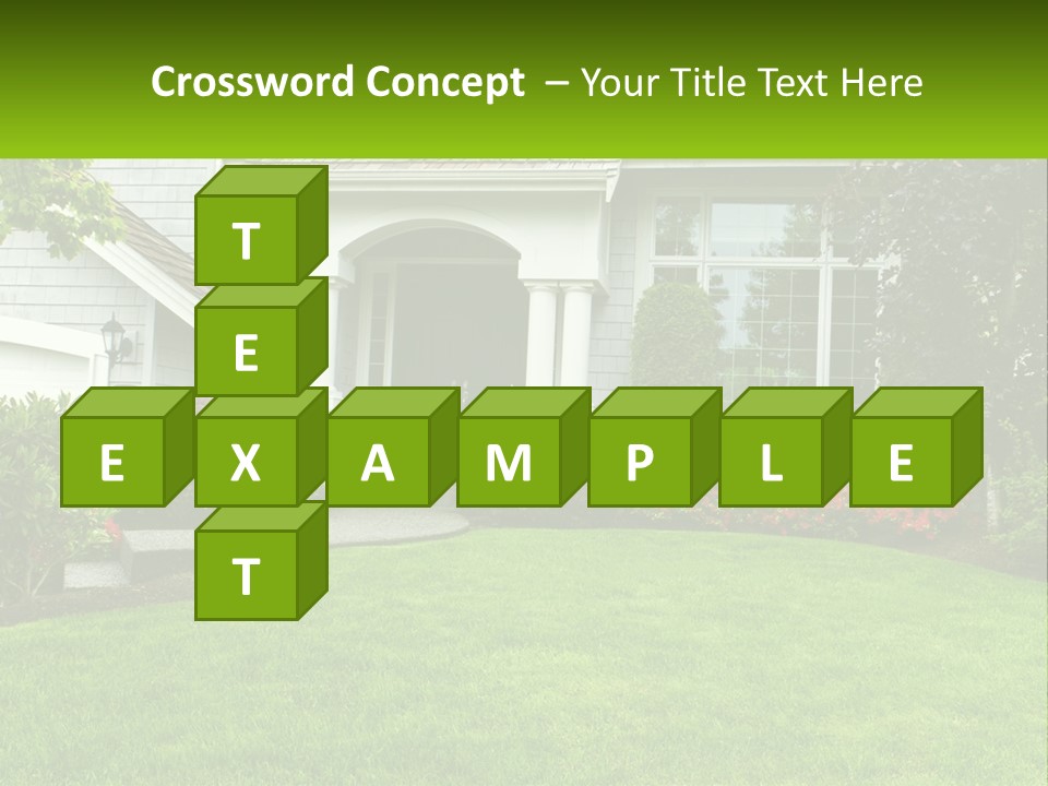 Spring Building Wooden PowerPoint Template