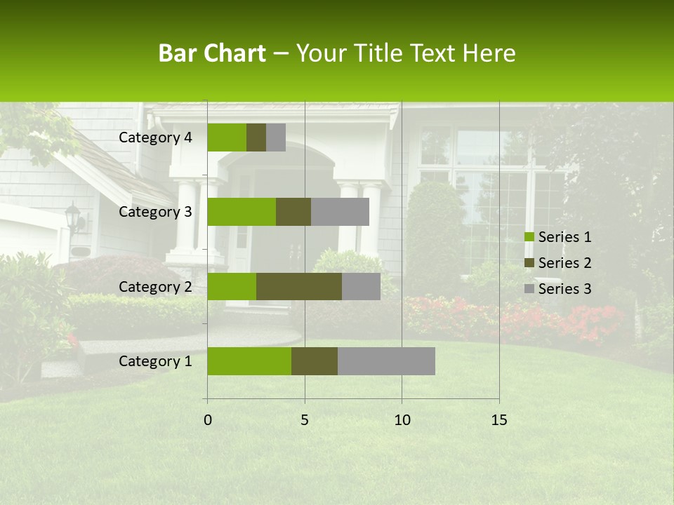 Spring Building Wooden PowerPoint Template