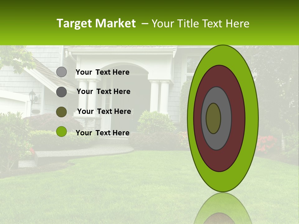 Spring Building Wooden PowerPoint Template