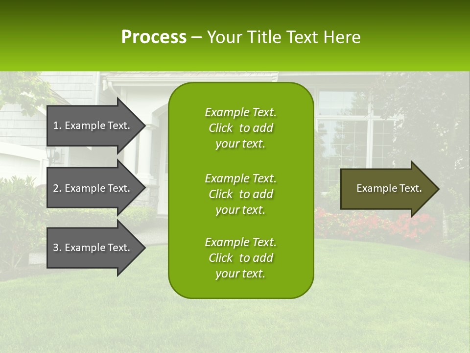 Spring Building Wooden PowerPoint Template