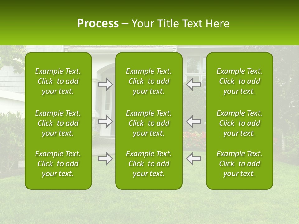 Spring Building Wooden PowerPoint Template