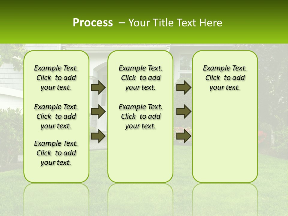 Spring Building Wooden PowerPoint Template