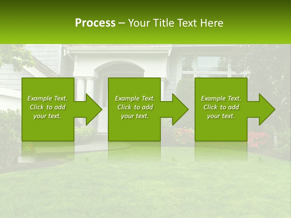 Spring Building Wooden PowerPoint Template