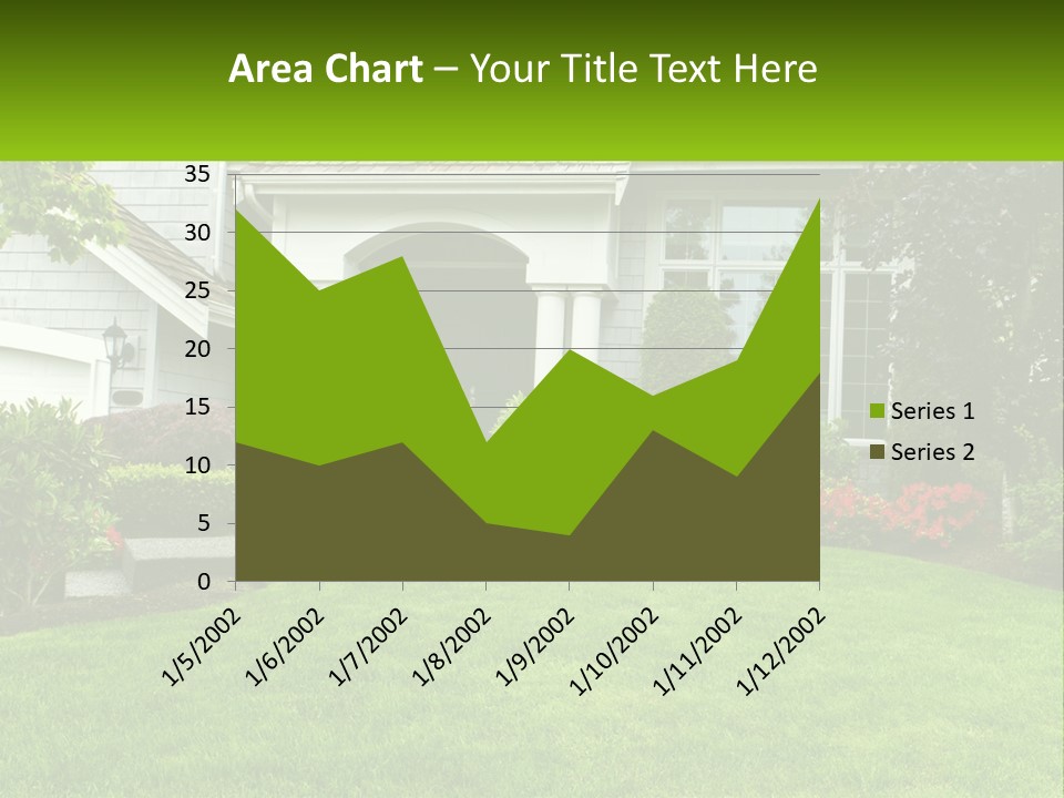 Spring Building Wooden PowerPoint Template