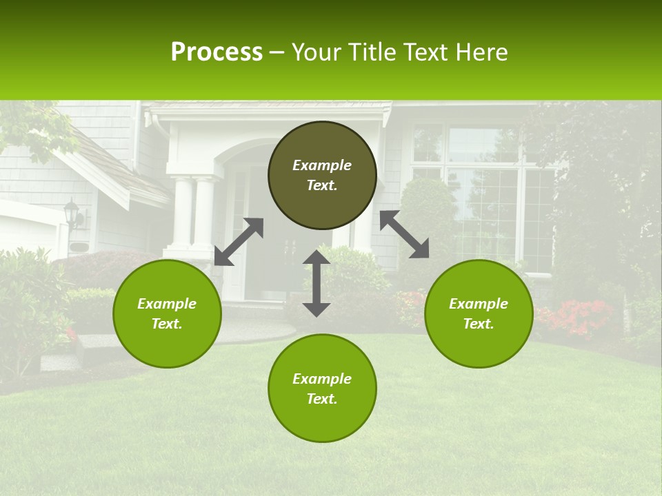 Spring Building Wooden PowerPoint Template