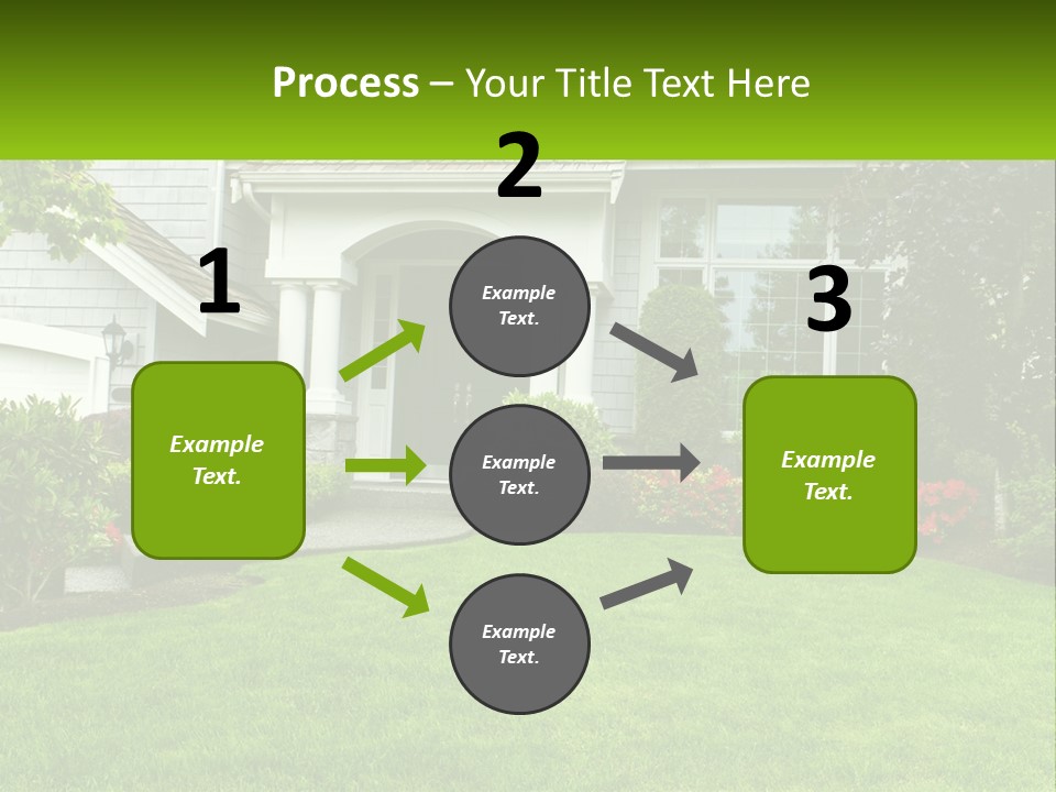 Spring Building Wooden PowerPoint Template