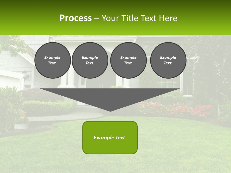 Spring Building Wooden PowerPoint Template