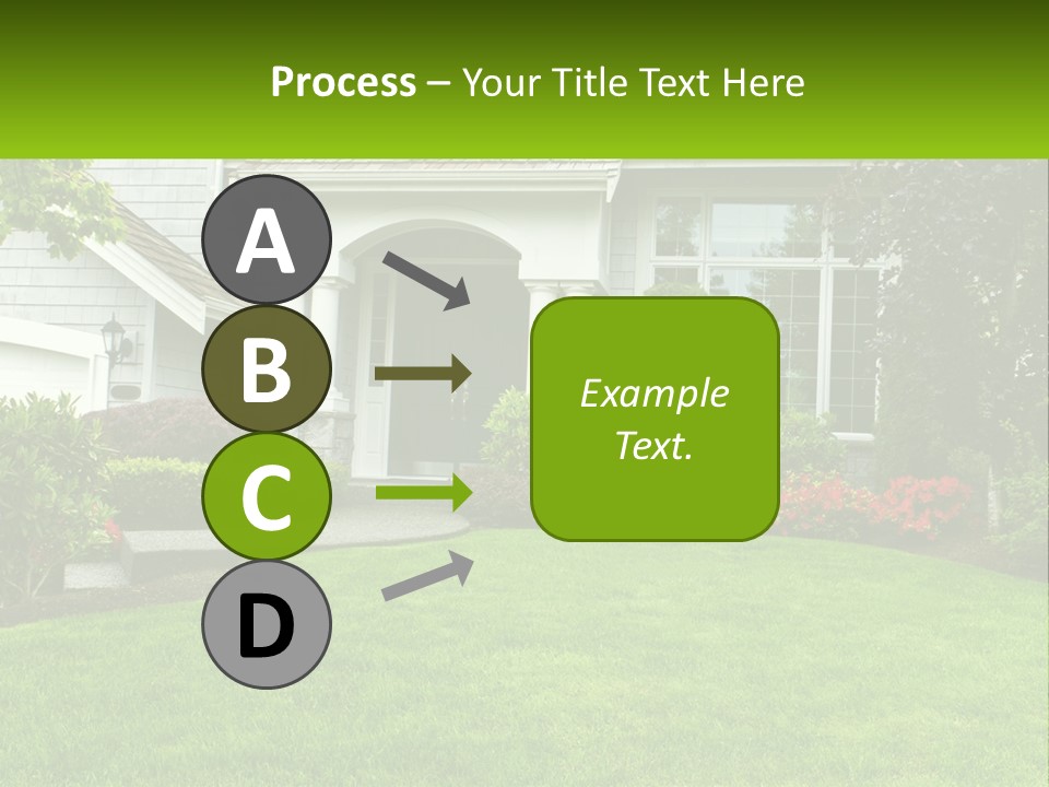 Spring Building Wooden PowerPoint Template