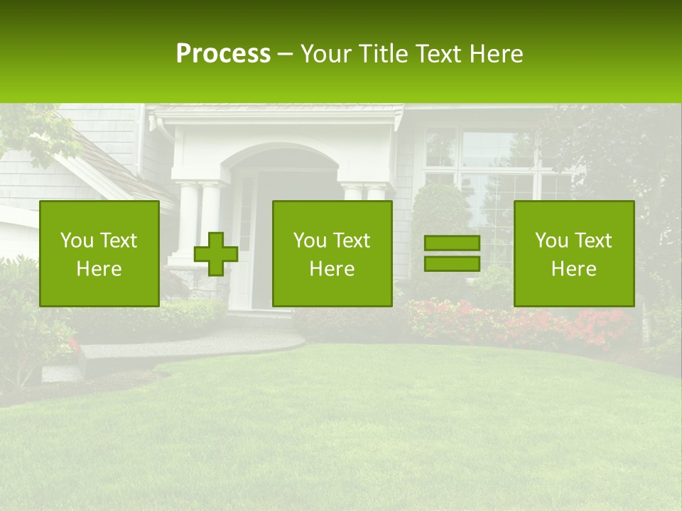 Spring Building Wooden PowerPoint Template