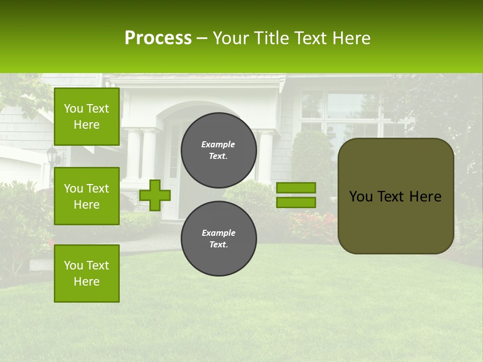 Spring Building Wooden PowerPoint Template