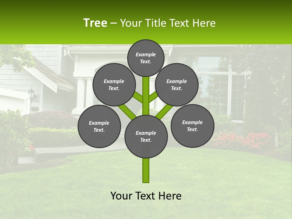 Spring Building Wooden PowerPoint Template