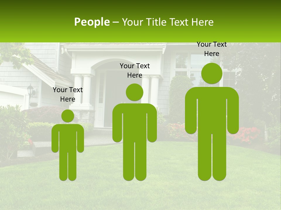 Spring Building Wooden PowerPoint Template