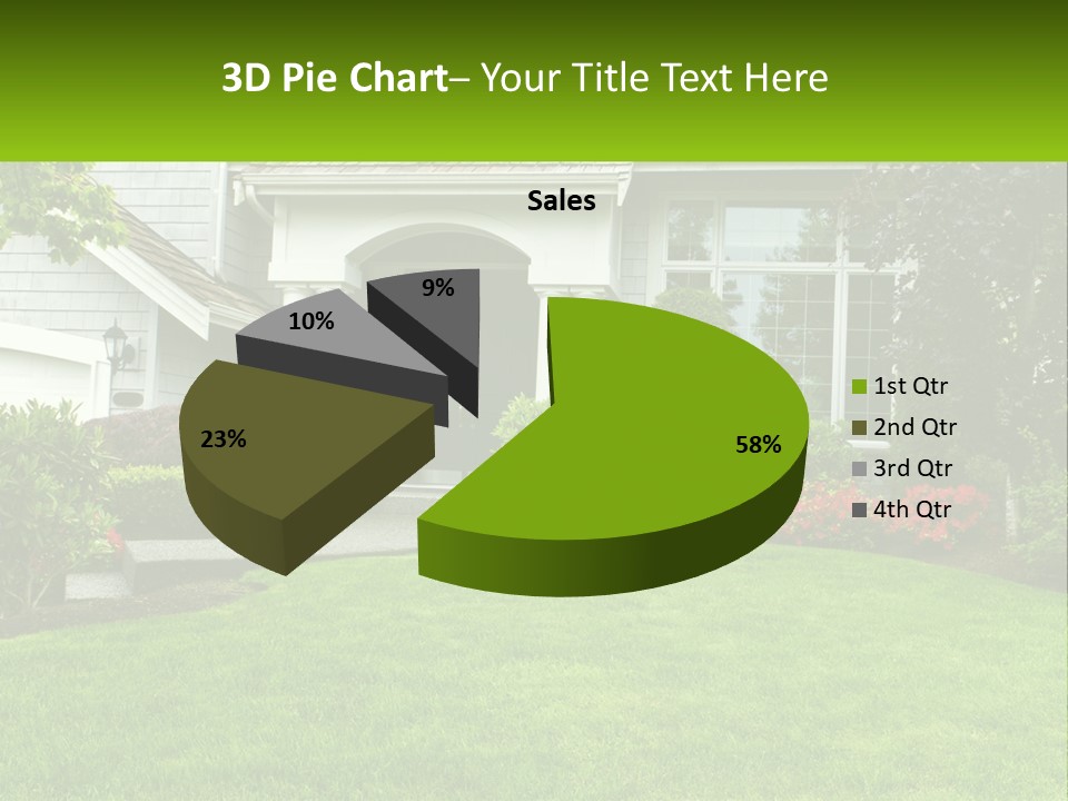 Spring Building Wooden PowerPoint Template