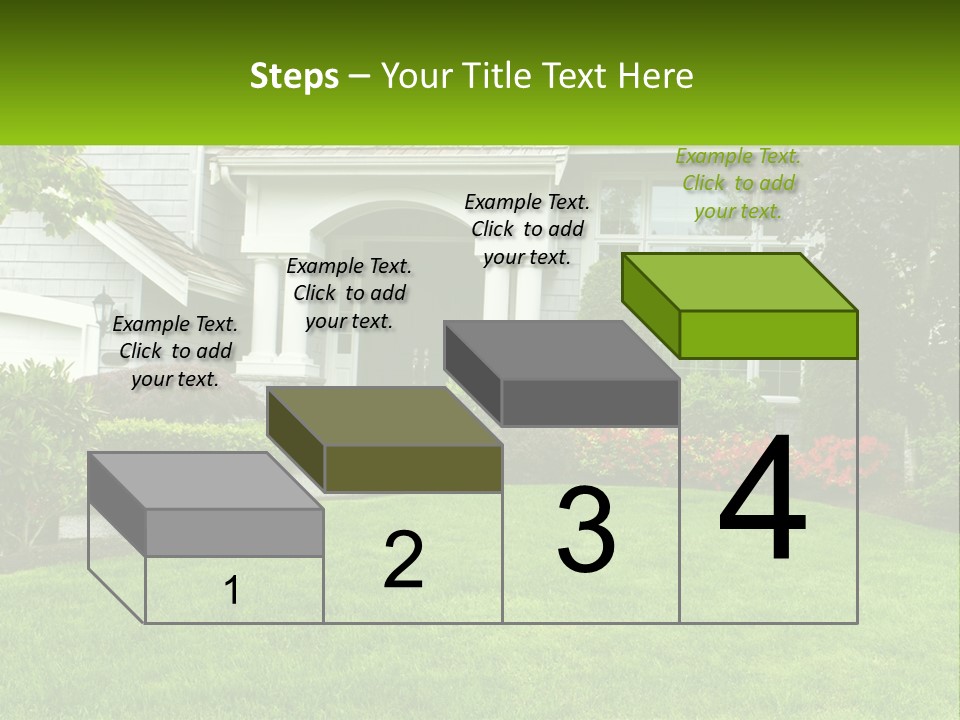 Spring Building Wooden PowerPoint Template