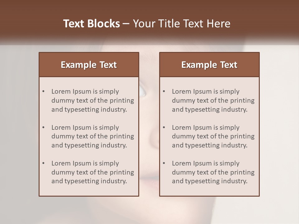 Tear Concept Trembling PowerPoint Template
