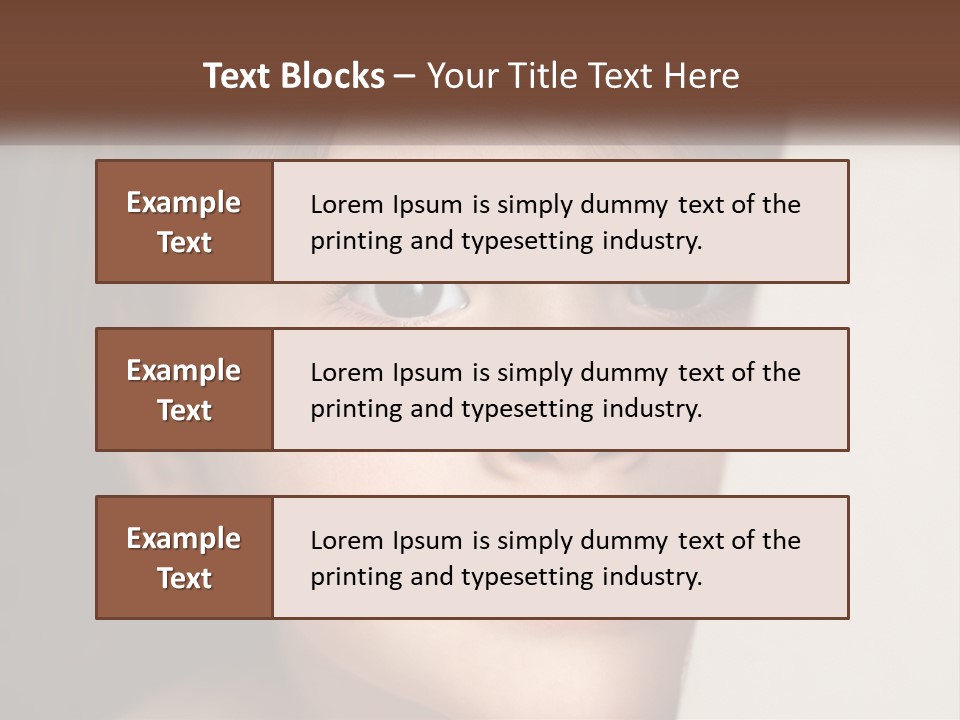 Tear Concept Trembling PowerPoint Template