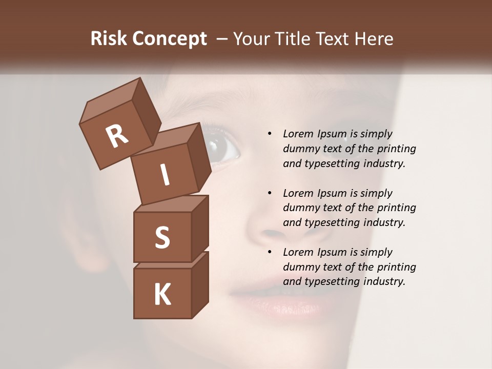 Tear Concept Trembling PowerPoint Template