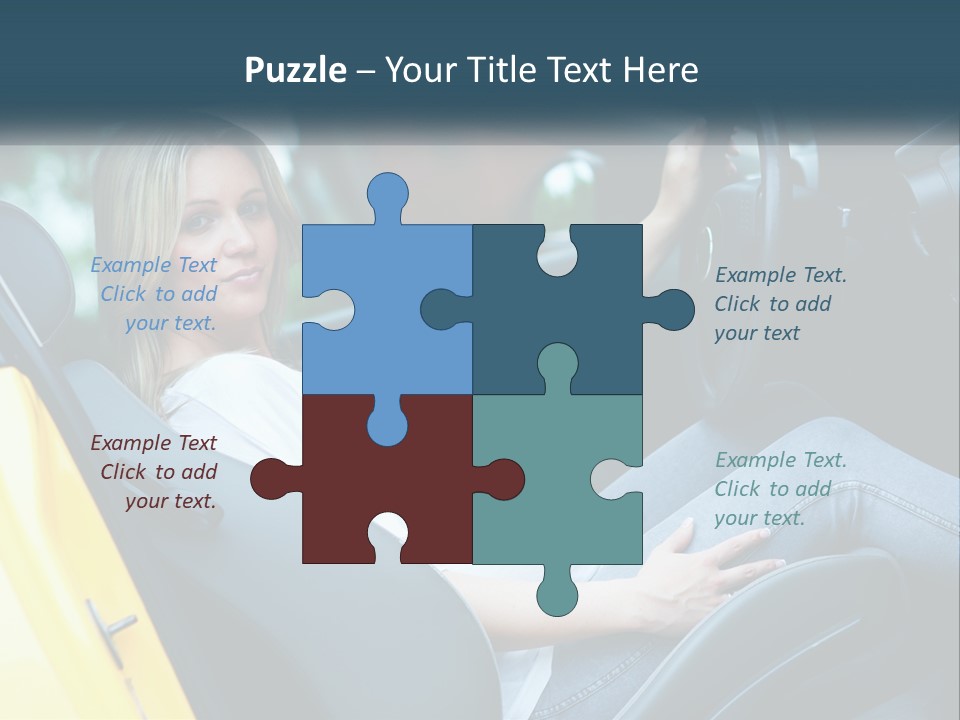 Attractive Modern Driver PowerPoint Template