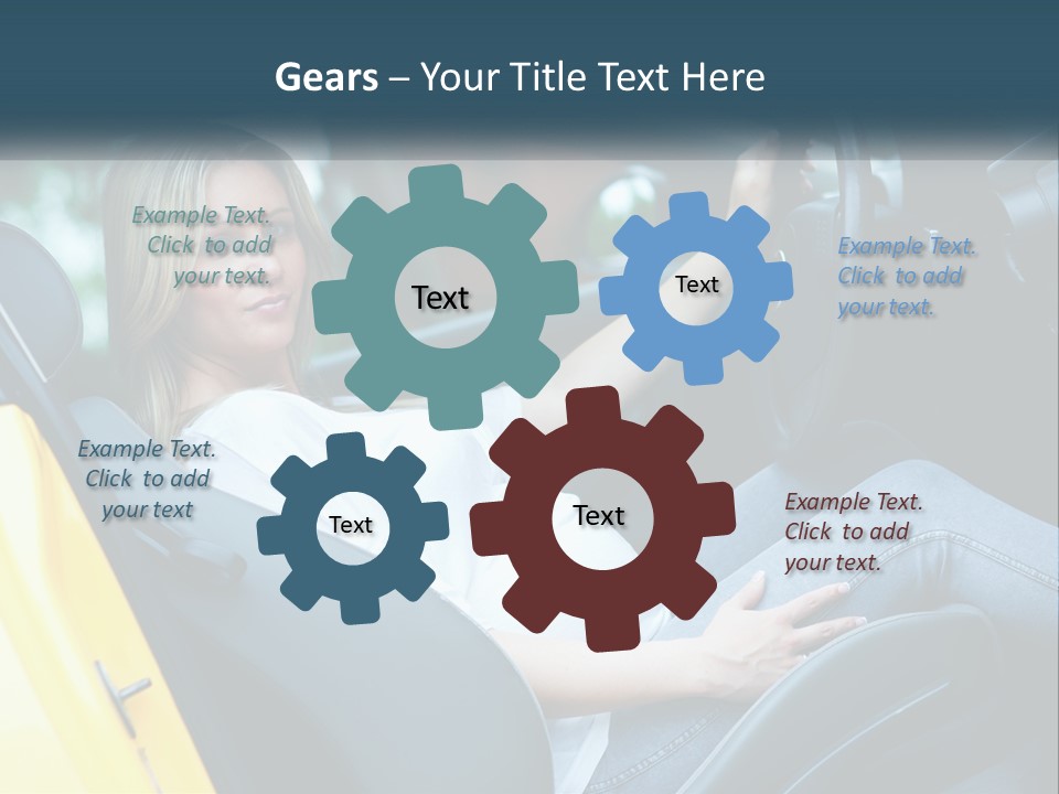 Attractive Modern Driver PowerPoint Template