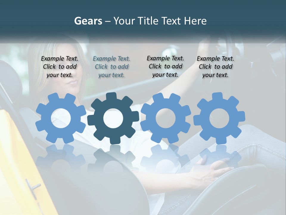 Attractive Modern Driver PowerPoint Template