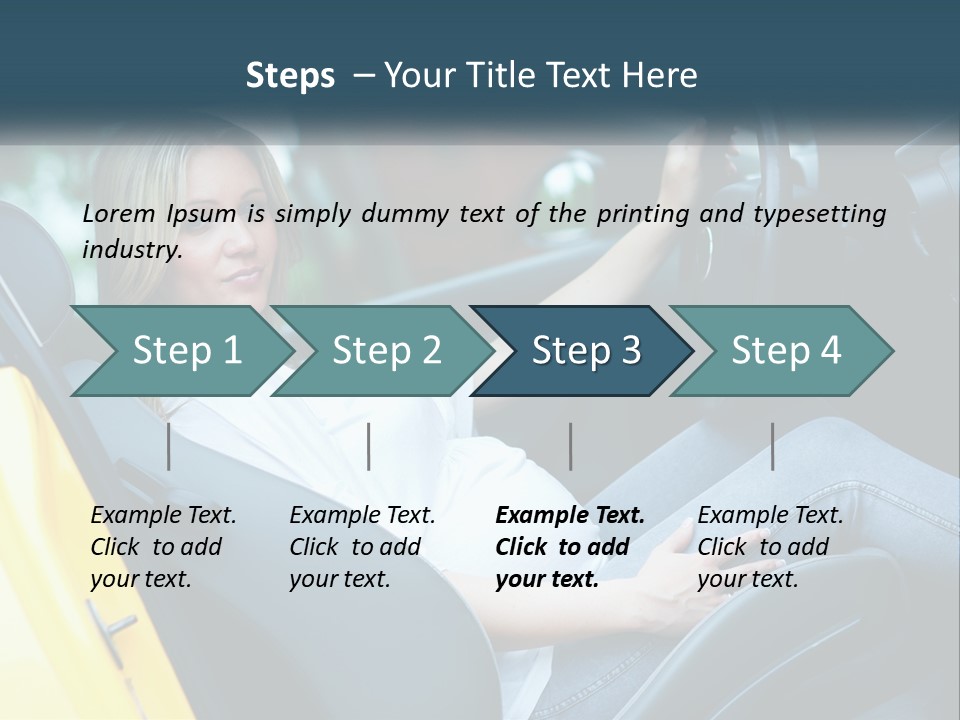 Attractive Modern Driver PowerPoint Template