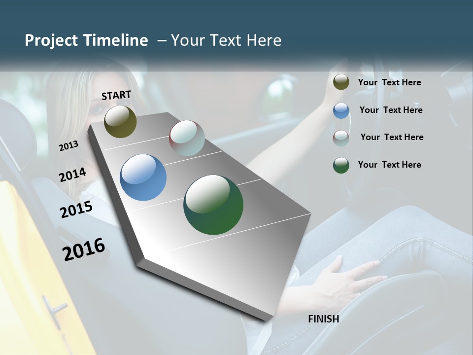 Attractive Modern Driver PowerPoint Template